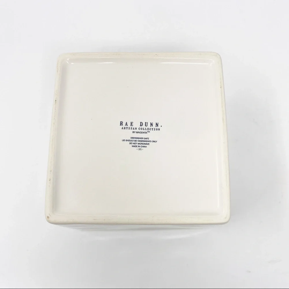 RAE DUNN STORE Cookie Jar Kitchen Storage Canister